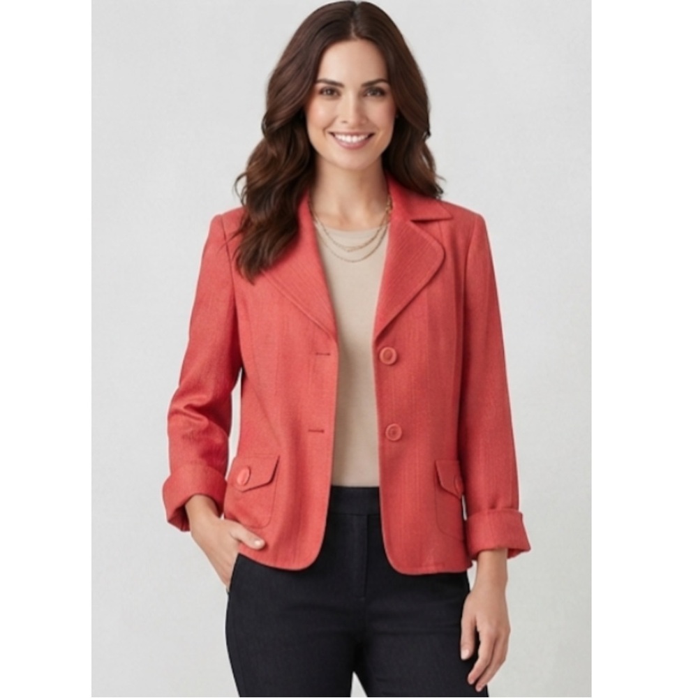 NWT Talbots Coral Blazer